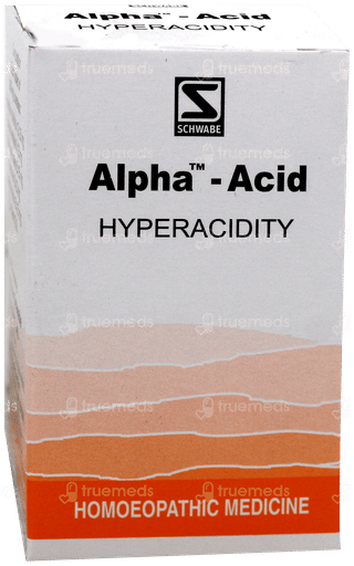 Dr Willmar Schwabe Alpha Acid Tablet 20gm