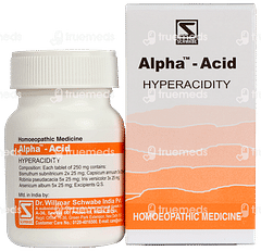 Dr Willmar Schwabe Alpha Acid Tablet 20gm Dr Willmar Schwabe Alpha Acid Tablet 20gm