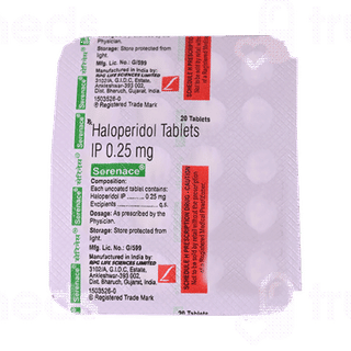 Serenace 0.25 MG Tablet 20