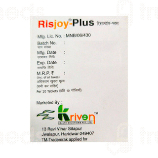 Risjoy Plus 3/2 MG Tablet 10