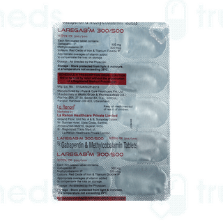 Laregab M 300/500 Tablet 10