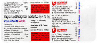 Zensita D 100/10 Tablet 10