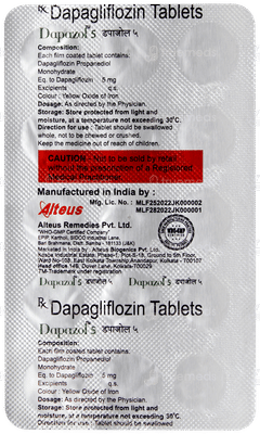 Dapazol 5 Tablet 15