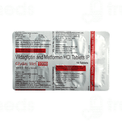 Glyday Met 1000 Tablet 10
