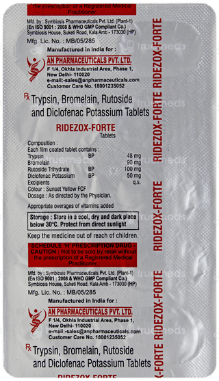 Ridezox Forte Tablet 10