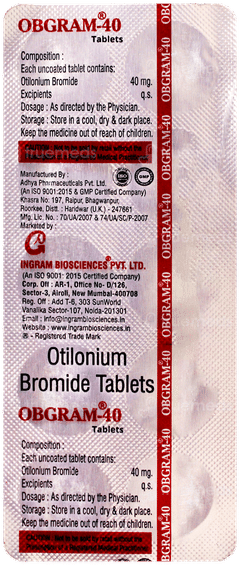 Obgram 40 Tablet 10 Obgram 40 Tablet 10