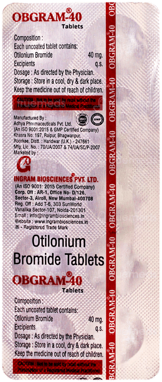 Obgram 40 Tablet 10
