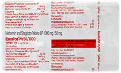 Emsita M 50/1000 Tablet 10