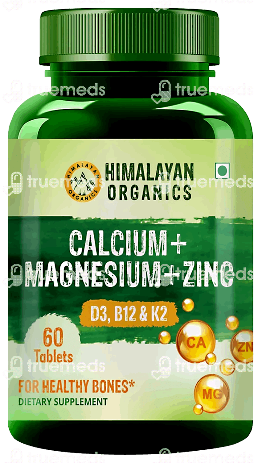 Himalayan Organics Calcium Magnesium Zinc Tablet 60 Uses, Side