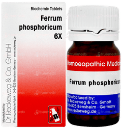 Dr Reckeweg Ferrum Phosphoricum 6x Biochemic Tablet 20gm