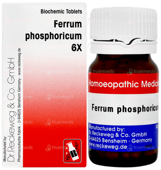 Dr Reckeweg Ferrum Phosphoricum 6x Biochemic Tablet 20gm