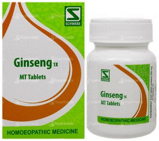 Dr Willmar Schwabe Ginseng 1X Mt Tablet 20Gm