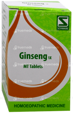 Dr Willmar Schwabe Ginseng 1X Mt Tablet 20Gm