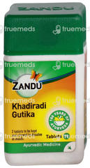 Zandu Khadiradi Gutika Tablet 70