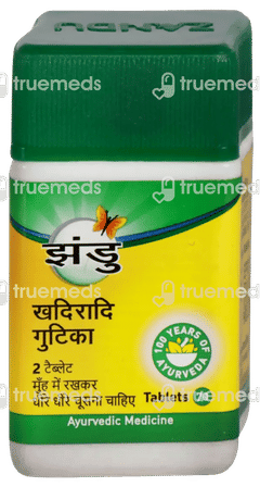 Zandu Khadiradi Gutika Tablet 70