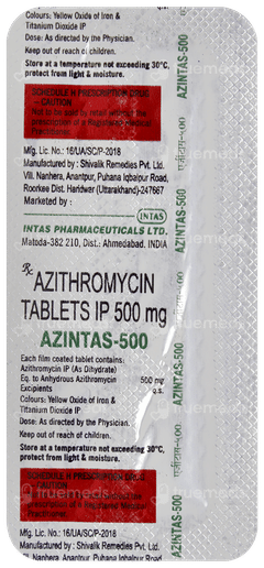 Azintas 500 Tablet 5