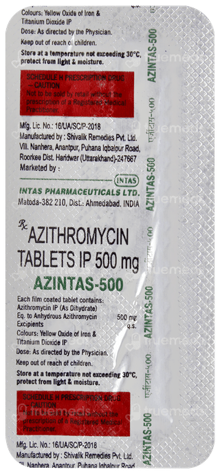 Azintas 500 Tablet 5