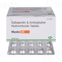 Myolin At 300/10 MG Tablet 10