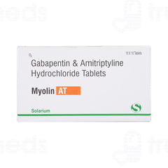 Myolin At 300/10 MG Tablet 10