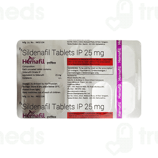 Hernafil 25 MG Tablet 10