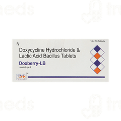 Doxberry Lb 100 Mg/50 M Tablet 10