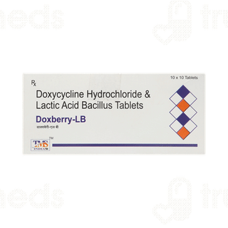 Doxberry Lb 100 Mg/50 M Tablet 10
