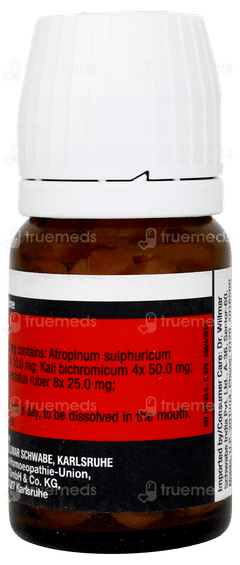 Dr Willmar Schwabe Tonsiotren Tablet 20gm