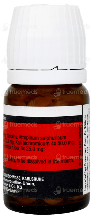 Dr Willmar Schwabe Tonsiotren Tablet 20gm