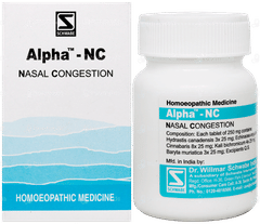 Dr Willmar Schwabe Alpha Nc Tablet 20gm