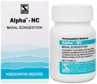 Dr Willmar Schwabe Alpha Nc Tablet 20gm