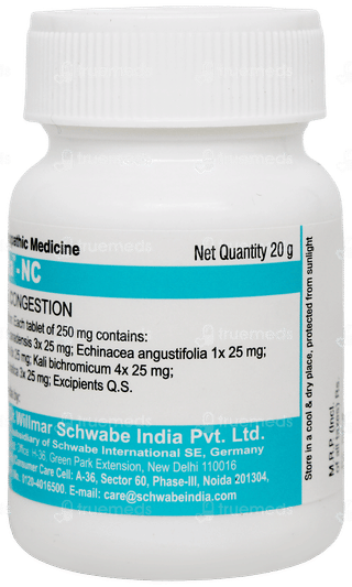Dr Willmar Schwabe Alpha Nc Tablet 20gm