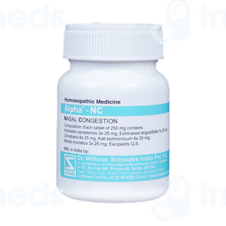 Dr Willmar Schwabe Alpha Nc Tablet 20gm