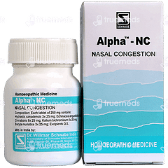 Dr Willmar Schwabe Alpha Nc Tablet 20gm