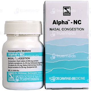 Dr Willmar Schwabe Alpha Nc Tablet 20gm