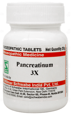 Dr Willmar Schwabe Pancreatinum 3X Tablet 20Gm Dr Willmar Schwabe Pancreatinum 3X Tablet 20Gm