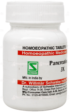 Dr Willmar Schwabe Pancreatinum 3X Tablet 20Gm