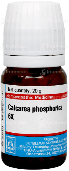 Dr Willmar Calcarea Phosphorica 6X Biochemic Tablet 20Gm