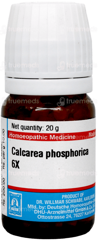 Dr Willmar Calcarea Phosphorica 6X Biochemic Tablet 20Gm