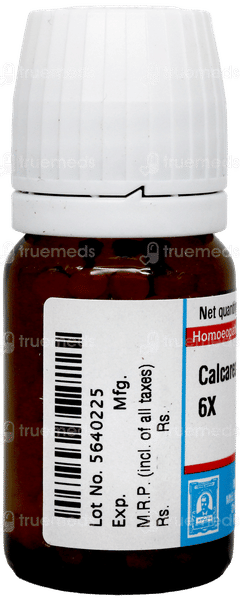 Dr Willmar Calcarea Phosphorica 6X Biochemic Tablet 20Gm