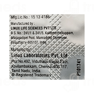 Lacove 100 Mg Tablet 10