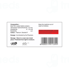 Tammislin D 0.4/0.5 Mg Tablet 10