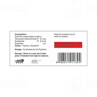 Tammislin D 0.4/0.5 Mg Tablet 10