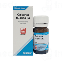 Adel Calcarea Fluor 6x Biochemic Tablet 20gm