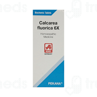 Adel Calcarea Fluor 6x Biochemic Tablet 20gm