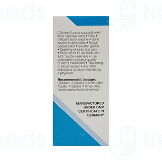 Adel Calcarea Fluor 6x Biochemic Tablet 20gm