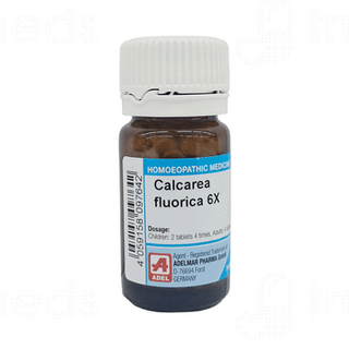 Adel Calcarea Fluor 6x Biochemic Tablet 20gm