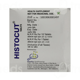 Histocut Tablet 10