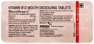 Mecodenz 5 Tablet 10