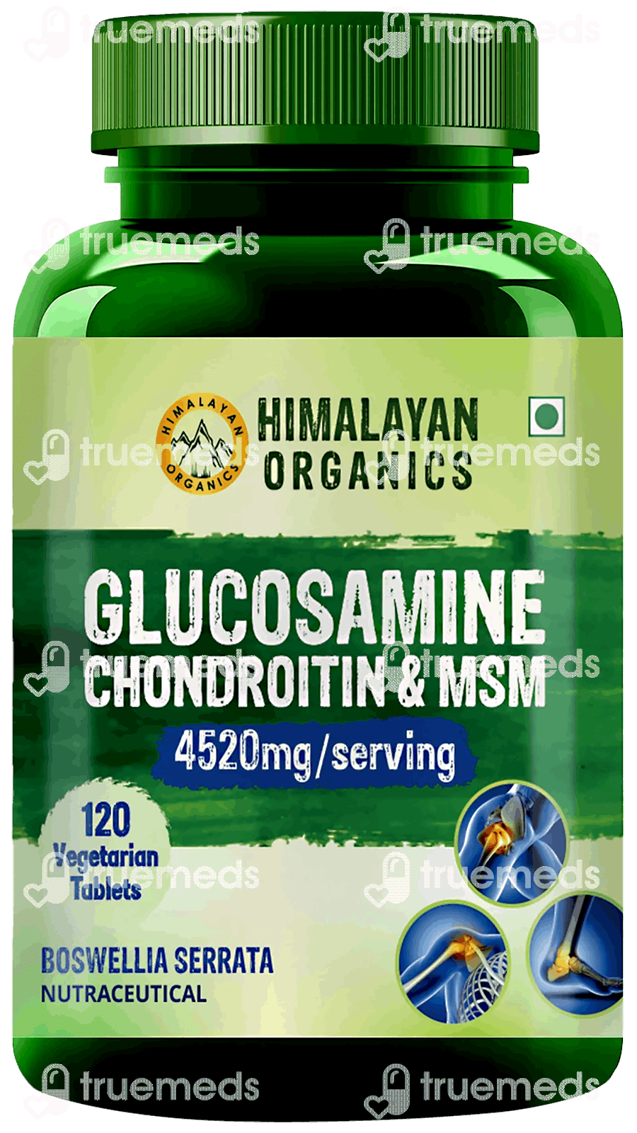 Himalayan Organics Glucosamine Chondroitin And Msm Tablet 120 Uses