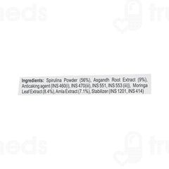 Patanjali Nutrela Natural Spirulina No Added Sugar Tablet 60